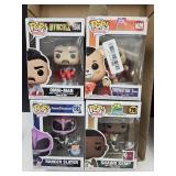 4 Funko Pops