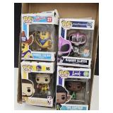 4 Funko Pops