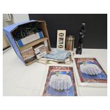 Lot Of Christamas Lights, Table Cloths +