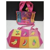 Laurel Burch Purse 13" & SAK Purse 15" W