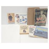 WWI Recruitment Postcards, Arm Forces Book +