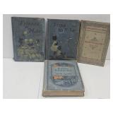 VTG School Books: Friends To Make, & Trips To Take