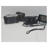 Kodak Camera W Leather Case &  Nikon Camera