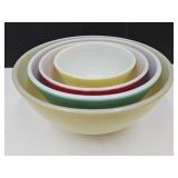 Nice Pyrex Primary Nesting Bowl Set