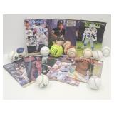 Baseballs, Softball & Beckett Magezines