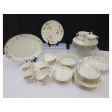 54 PC Never Used? Jewel Tea Autumn Leaf Dishes
