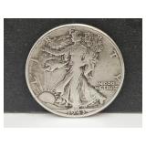 1943 Silver Walking Liberty Half Dollar
