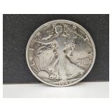 1942 Silver Walking Liberty Half Dollar