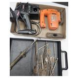 Craftsmen Charger Light, Drill Bits, Torch Head +