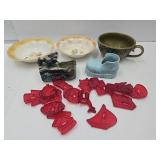 VTG Cookie Cutters, Bowls & Planters