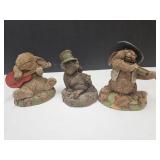 Tom Clark Squirrel & Rabbits Up To 6" High