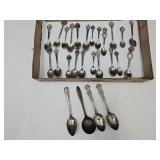 Collector Spoons, Rogers, Nobilty Plate See Makers