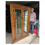 Corner Display Cabinet 48" x 69" high