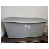 Gray Storage Tote 50 Gallon