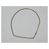 Nice Heavy Sterling 925 Silver Necklace 19"