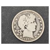 1895 O Silver Barber Half Dollar Coin