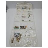 Nice Costume Jewelry W Organizer Sterling Silver+
