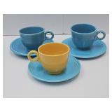 Fiesta Ware Cups & Saucers
