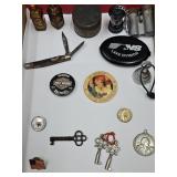 VTG Pocket Knife, Cal Ripkin Token, Skeleton Key +