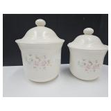 Tea Rose Pfaltzgraf Containers 1 L & 1 Med