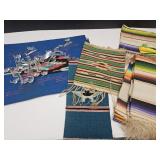 Glass Prisims & Woven Southwestern Runners