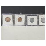 4 Nice WWII Germany Coins 1929 - 1942