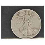 1941 D Silver Walking Liberty Half Dollar Coin
