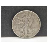 1945  Silver Walking Liberty Half Dollar Coin