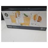 NOS Libbey 8Pc Glass SEt