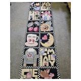 100 %  Wool Runner 29 x 93" L