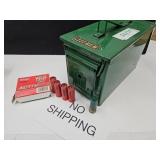 Ammo Can & 12 ga Deer Slugs 4 RDS  +