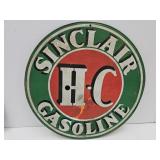 Metal Sinclair Sign 11.5"