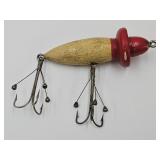 Vintage Wood Woodpecker Fishing Lure