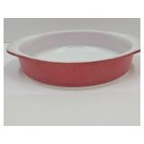Vintage Pink Pyrex 8" Round Glass Dish #221