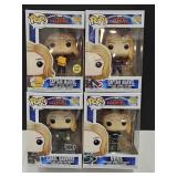 4 Funko Pop Vers +
