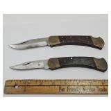 Buck USA & Stainless Lock Blade Knife