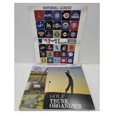 Golf Trunk Organizer & American League Poster