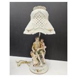 Lennile Ardelt  Father &Children Figural Lamp 21"