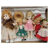 Lot of Sweet VTG Dolls Little Women, Walker ++