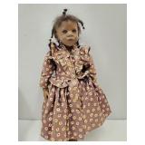 21" Sanga African American Doll By A Himstead