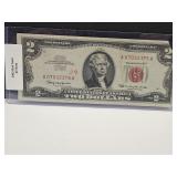 1963 Red Seal $2 Note