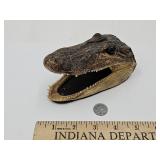 Alligator Skull & 1940 Steel Pendant