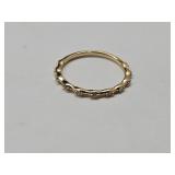 Gold Tone Ring Sz 7