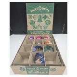 Vintage Christmas Shiny Brite Ornaments , Box +