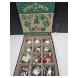 NICE Poland Christmas Ornaments, Shiny Brite & Bx