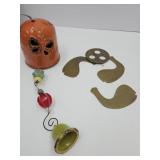 2 Wind Chimes 1 Brass