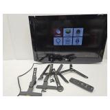 31.5" Flatscreen TV HDMI W Remote & Legs