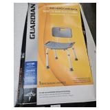 Bath Bench w Back in Box Elderly or Handicap Seat