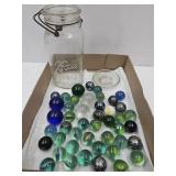 SQ QT Jar of Shooter Marbles