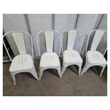 Set of 4 Patio Chairs